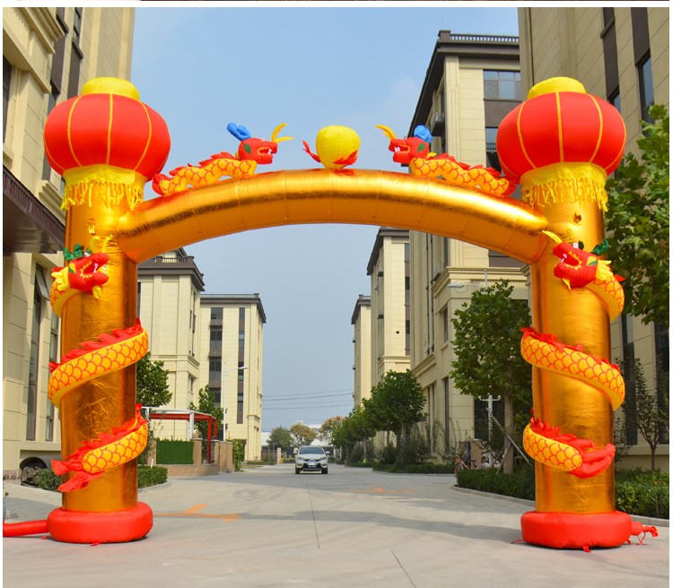 太湖金色庆典拱门